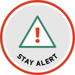 Stay Alert Icon